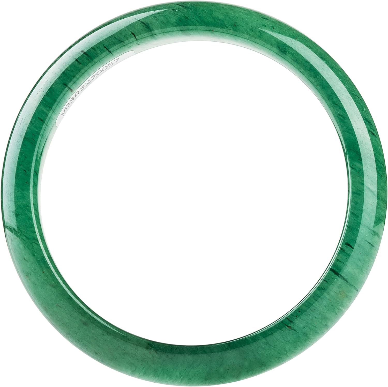 証明書付き❤️綺麗円型翡翠バングル ジェイダイト 翡翠 バングル 宝石鑑別書付 | 古美術ささき